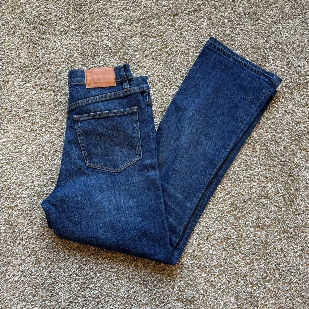 J. Crew Billie Demi boot crop jeans